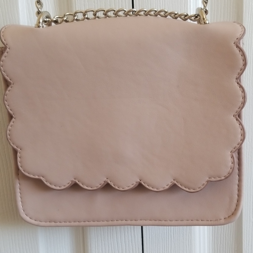 Pale Pink Crossbody Purse